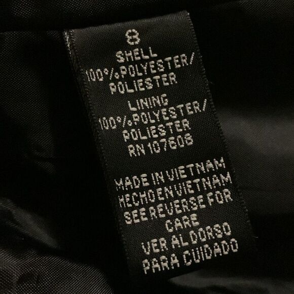 Vintage Isabella quilted animal print blazer jacket. Size 8 - Picture 16 of 16